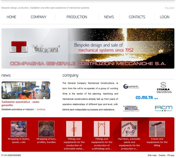 Taboni - Company Mechanical Constructions